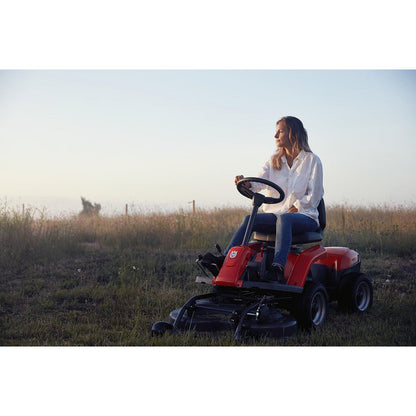HUSQVARNA R 112iC Akku-Frontmäher Inkl. Mähdeck Combi 85