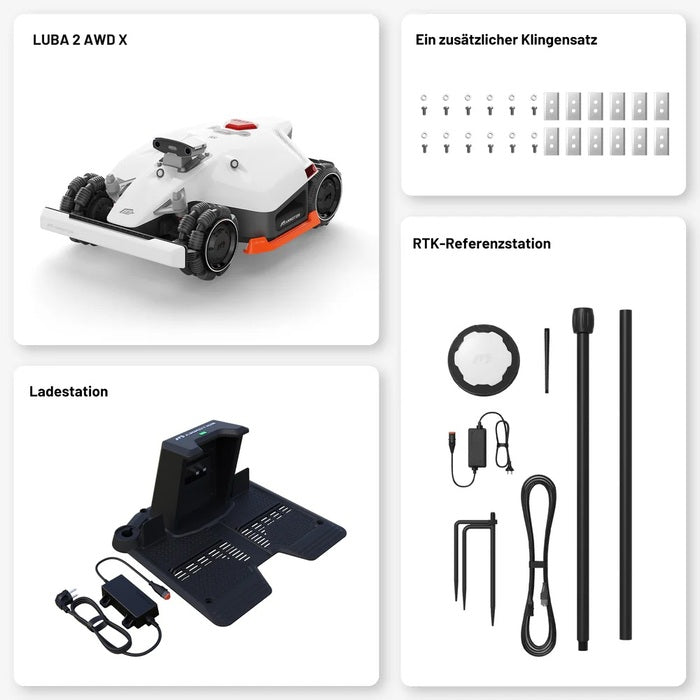 MAMMOTION LUBA 2 AWD 10000X Mähroboter