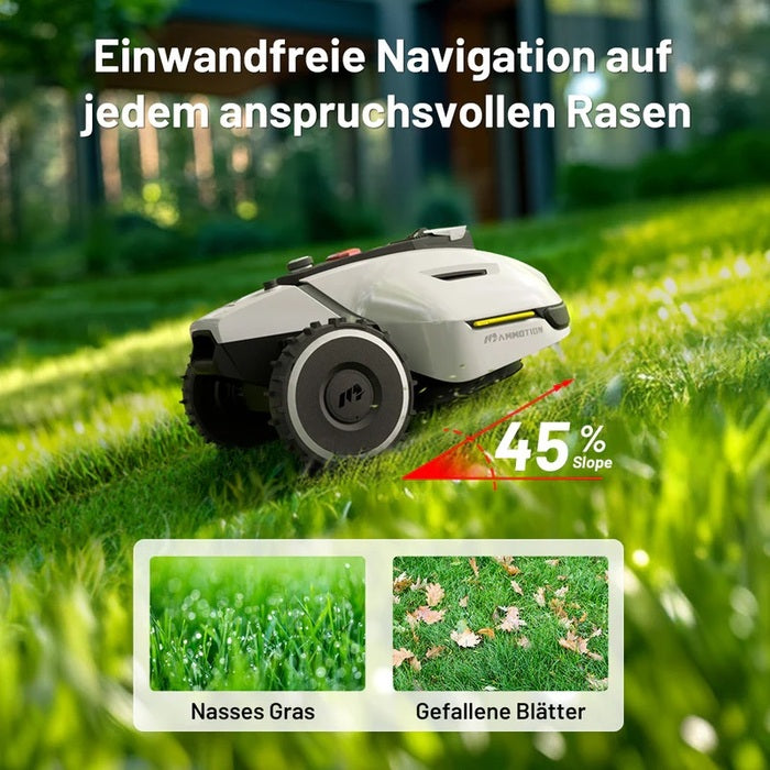 MAMMOTION YUKA 2000 Mähroboter Ohne Kehrmaschinen-Kit