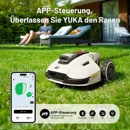 MAMMOTION YUKA 2000 Mähroboter Ohne Kehrmaschinen-Kit